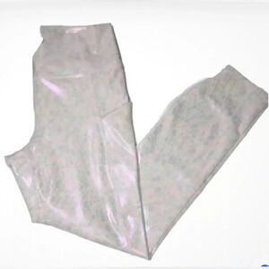 FABLETICS WOMANS 4X YOGA OASIS HIGH WAISTED 7/8 LEGGINGS IRIDESCENT GYM